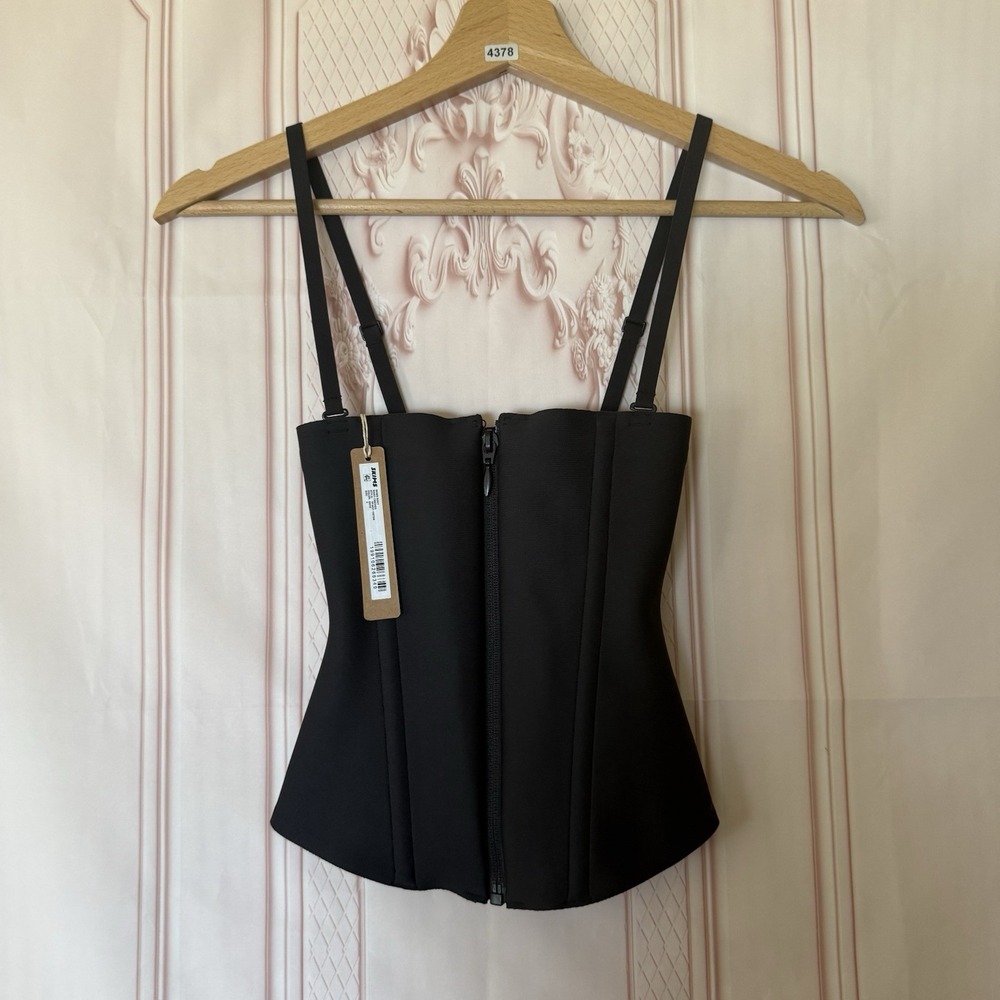 Skims Body Waist Cincher Onyx Black Size Small NWT